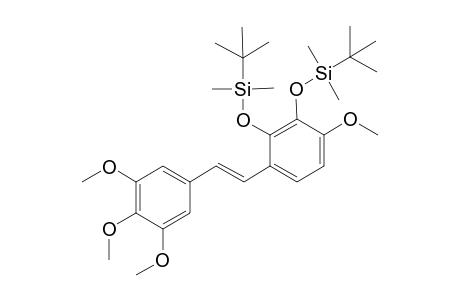 2',3'-bis[(t-Butyldimethyl)silyloxy]-(E)-Combretastatin A