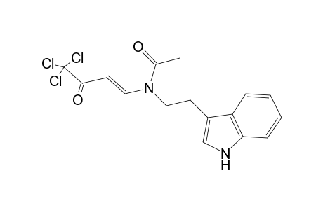 4-{Acetyl[2'-(3''-indolyl)ethyl]amino}-1,1,1-trichloro-3-buten-2-one