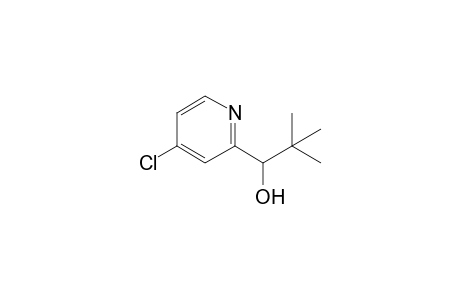 1-(4-Chloranylpyridin-2-yl)-2,2-dimethyl-propan-1-ol