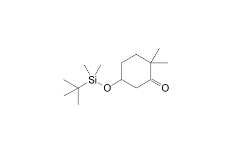 5-[tert-butyl(dimethyl)silyl]oxy-2,2-dimethyl-1-cyclohexanone