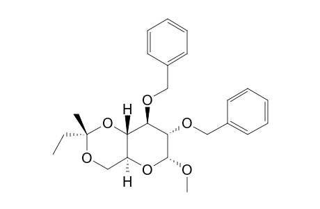 METHYL-2,3-DI-O-BENZYL-4,6-O-[(R)-S-BUTYLIDENE]-ALPHA-D-GLUCOPYRANOSIDE