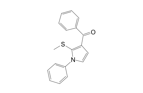 (2-methylsulfanyl-1-phenyl-pyrrol-3-yl)-phenyl-methanone