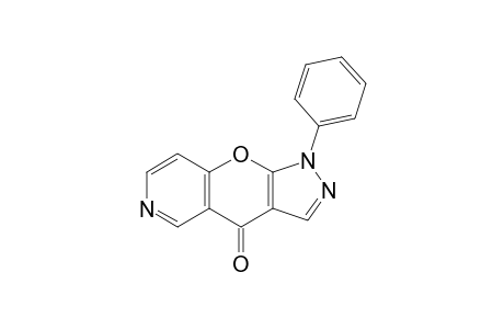 1-Phenylpyrazolo[4',3':5,6]pyrano[3,2-c]pyridin-4(1H)-one