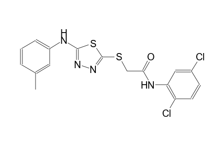 N-(2,5-dichlorophenyl)-2-{[5-(3-toluidino)-1,3,4-thiadiazol-2-yl]sulfanyl}acetamide