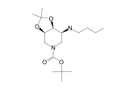 (3R,4S,5S)-N-(TERT.-BUTYLOXYCARBONYL)-5-BUTYLAMINO-3,4-(ISOPROPYLIDENEDIOXY)-PIPERIDINE