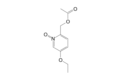 (5-ethoxy-1-oxidanidyl-pyridin-1-ium-2-yl)methyl ethanoate