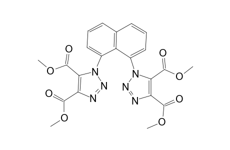 1-[8-(4,5-dicarbomethoxytriazol-1-yl)-1-naphthyl]triazole-4,5-dicarboxylic acid dimethyl ester