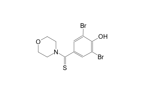 2,6-Dibromo-4-(4-morpholinylcarbothioyl)phenol