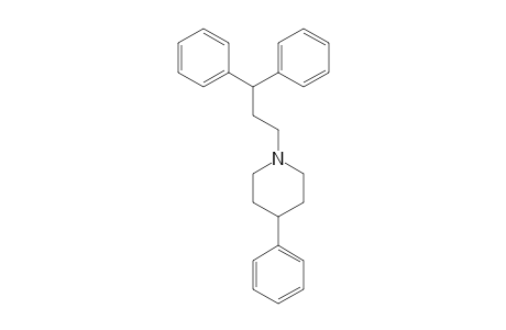 1-(3,3-Diphenylpropyl)-4-phenylpiperidine