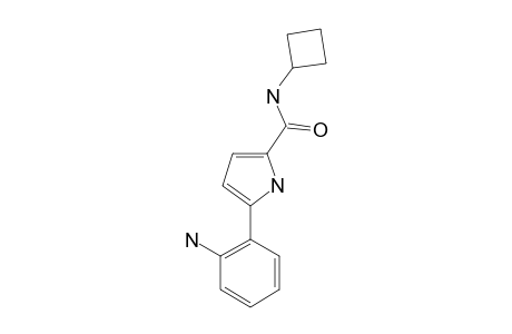 5-(2-AMINOPHENYL)-1H-PYRROLE-2-N-CYCLOBUTYL-CARBOXAMIDE