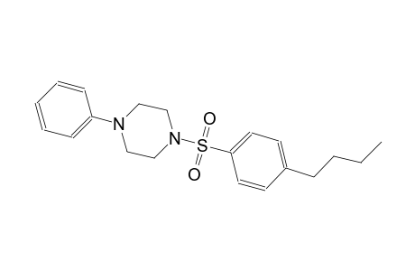 1-[(4-butylphenyl)sulfonyl]-4-phenylpiperazine