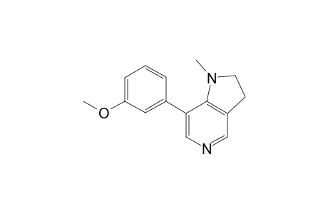 3-Methoxy-1-(1-methyl(2-pyrrolino[2,3-d]pyridin-7-yl))benzene