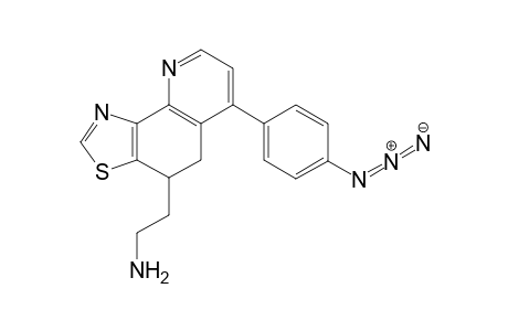 4-(2'-Azidophenyl)-8-oxo-7-bromo-6-[2"-aminoethyl]-thiazolo[4,5-f]benzo[2,3-e]pyridine