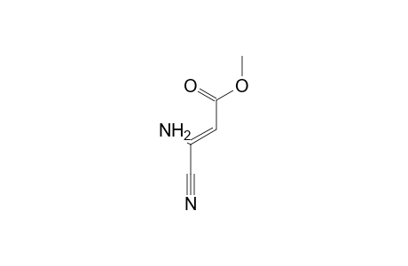 Acrylic acid, 3-amino-3-cyano-, methyl ester