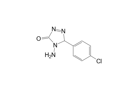 4-Amino-5-(4-chlorophenyl)-4,5-dihydro-3H-1,2,4-triazol-3-one