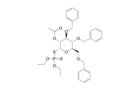 O,O-DIETHYLPHOSPHORODITHIOATE_2-ACETYL-3,4,6-TRI-O-BENZYL-1-THIO-ALPHA-D-GLYCOPYRANOSIDE