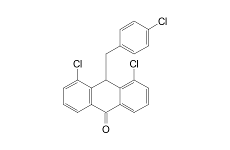 4,5-Dichloro-10-(4-chlorobenzyl)-10H-anthracen-9-one