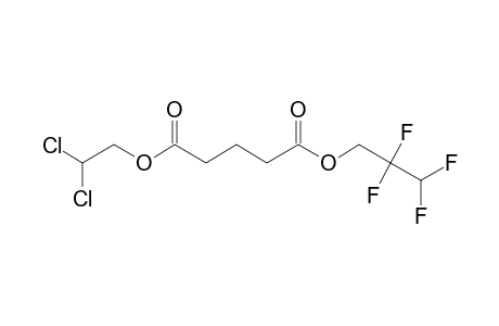 Glutaric acid, 2,2,3,3-tetrafluoropropyl 2,2-dichloroethyl ester