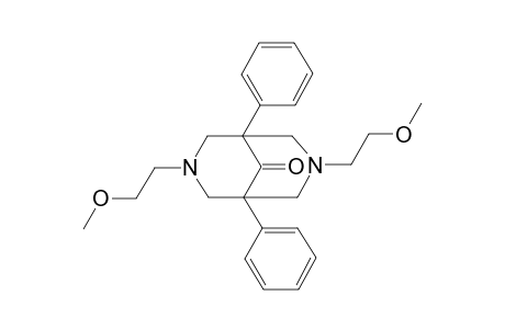 3,7-Di(2-methoxyethyl)-1,5-diphenyl-3,7-diazabicyclo[3.3.1]nonan-9-one