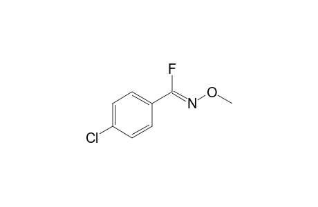 (Z)-4-Chloro-N-methoxy-carboxyimidoyl fluoride
