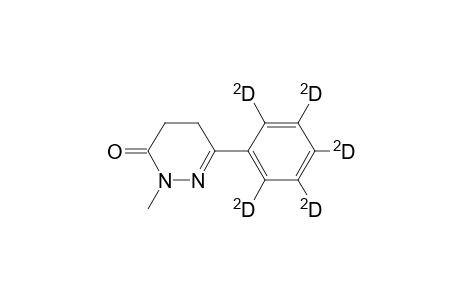 3(2H)-Pyridazinone, 4,5-dihydro-2-methyl-6-(phenyl-D5)-