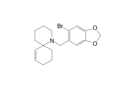 1-(6'-Bromobenzo[1,3]dioxol-5'-ylmethyl)-1-azaspiro[5.5]undec-7-ene