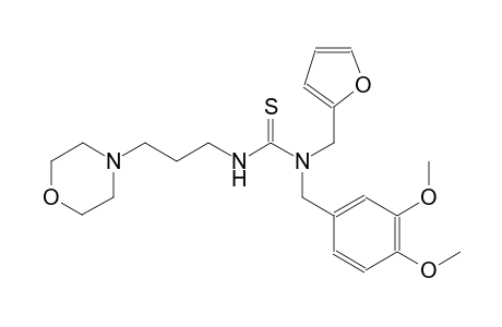 thiourea, N-[(3,4-dimethoxyphenyl)methyl]-N-(2-furanylmethyl)-N'-[3-(4-morpholinyl)propyl]-