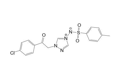 1-(4'-Chlorophenacyl)-4-(toluenesulfonyl)imino-1H-1,2,4-triazolium ylide