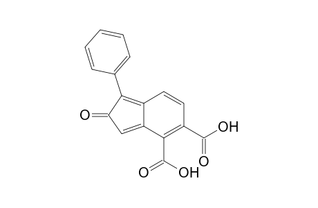 3-Phenyl-6,7-dicarboxy-2-indenone