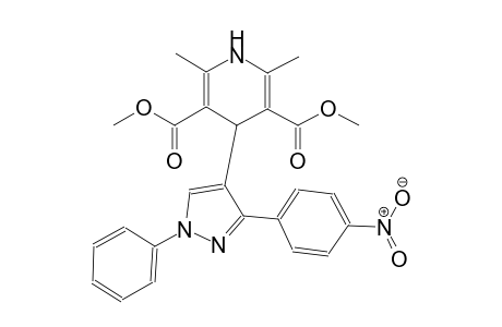 3,5-pyridinedicarboxylic acid, 1,4-dihydro-2,6-dimethyl-4-[3-(4-nitrophenyl)-1-phenyl-1H-pyrazol-4-yl]-, dimethyl ester