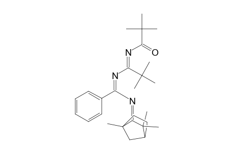 2,4-Di(t-Butyl)-6-phenyl-6-[ (1',3',3'-trimethylbicyclo[2.2.1]hept-2'-ylidene) amino]-1-oxa-3,5-diaza-1,3,5-hexatriene