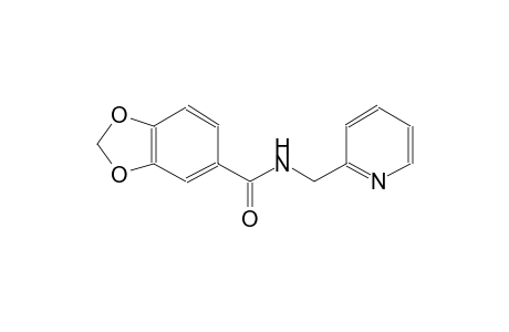 N-(2-pyridinylmethyl)-1,3-benzodioxole-5-carboxamide