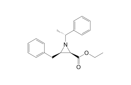 (2R,3R)-1-[(1R)-1-phenylethyl]-3-(phenylmethyl)-2-aziridinecarboxylic acid ethyl ester