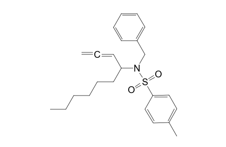 N-Benzyl-N-(deca-1,2-dien-4-yl)-4-methylbenzenesulfonamide