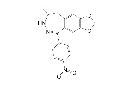 8-Methyl-5-(4-nitrophenyl)-8,9-dihydro-7H-[1,3]dioxolo[4,5-h][2,3]benzodiazepine