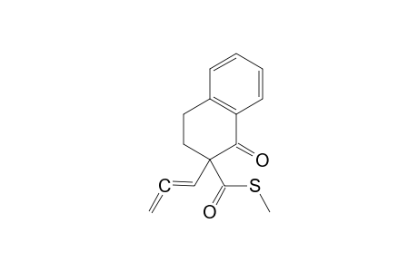 1-keto-2-propa-1,2-dienyl-tetralin-2-carbothioic acid S-methyl ester