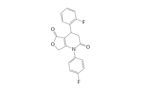 Furo[3,4-b]pyridine-2,5(1H,3H)-dione, 4-(2-fluorophenyl)-1-(4-fluorophenyl)-4,7-dihydro-