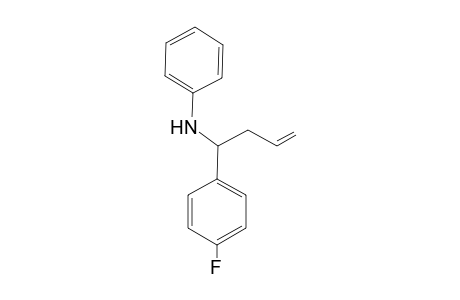 1-(4-fluorophenyl)but-3-enyl-phenyl-amine