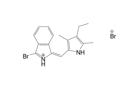 1-Bromo-8-ethyl-7,9-dimethylbenzopyrromethylene hydrobromide