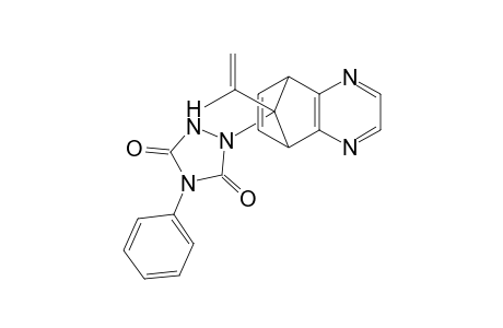 1-(9-Isopropenyl-5,8-dihydro-5,8-methanoquinoxalin-9-yl)-4-phenyl-1,2,4-triazolidine-3,5-dione