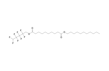 Sebacic acid, 2,2,3,3,4,4,5,5-octafluoropentyl undecyl ester