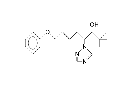 2,2-Dimethyl-4-(1,2,4-triazolyl)-8-phenoxy-trans-6-octen-3-ol, dia.B