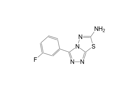 [1,2,4]triazolo[3,4-b][1,3,4]thiadiazol-6-amine, 3-(3-fluorophenyl)-