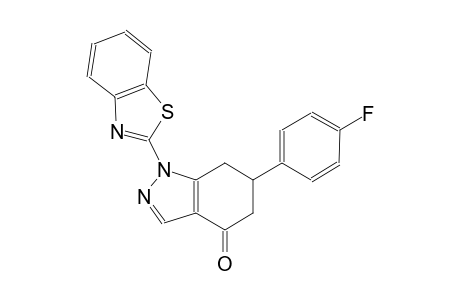 1-(1,3-benzothiazol-2-yl)-6-(4-fluorophenyl)-1,5,6,7-tetrahydro-4H-indazol-4-one