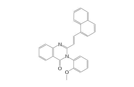3-(2-methoxyphenyl)-2-[(E)-2-(1-naphthyl)ethenyl]-4(3H)-quinazolinone