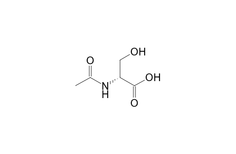 (2R)-2-acetamido-3-hydroxy-propanoic acid