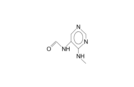 5-Formamido-4-methylamino-pyrimidine