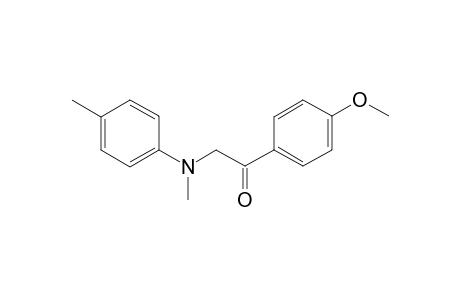 1-(4-Methoxyphenyl)-2-(methyl(p-tolyl)amino)ethanone