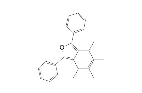 4,5,6,7-tetramethyl-1,3-diphenyl-4,7-dihydro-2-benzofuran
