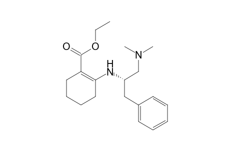 (S)-Ethyl 2-[1-benzyl-2-(dimethylamino)ethylamino]-1-cyclohexenecarboxylate